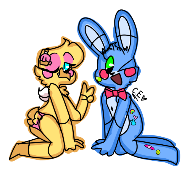 Toy Chica & Toy Bonnie