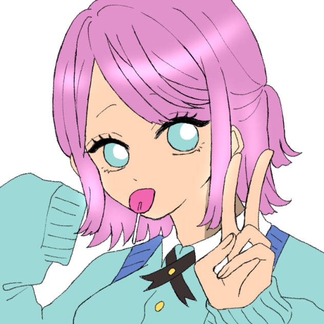 うみさんの線画お借りしました！