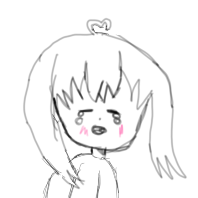 泣いてるふうにしてみた!‼︎