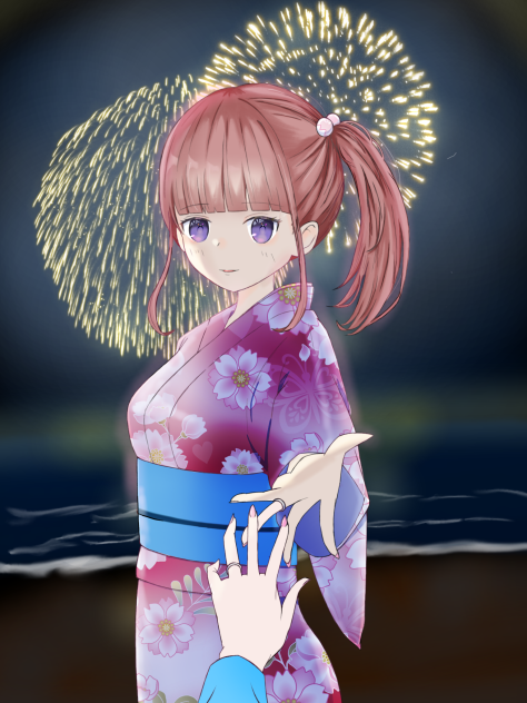 課題絵3（着彩）
