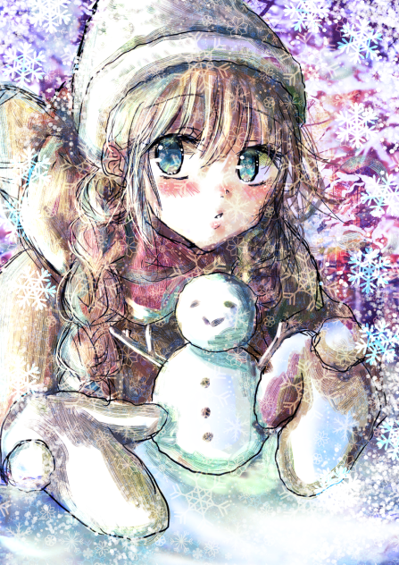 雪だるまが溶けないうちに