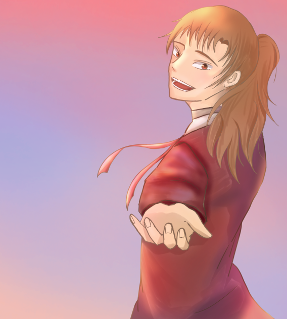 善法寺伊作　スーツ