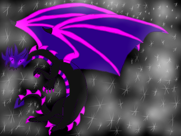 BlueMoon The EnderDragon SpeedPaint