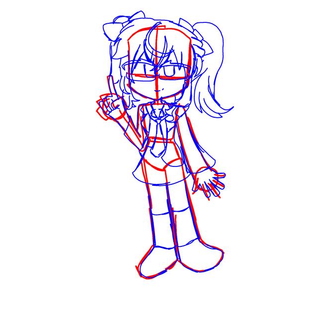 pjsk oc. but im not finishing this