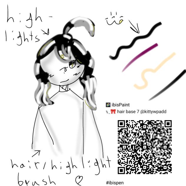 hair   highlight brush