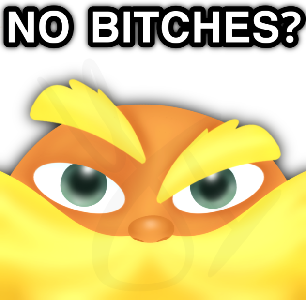No bitches🤨
