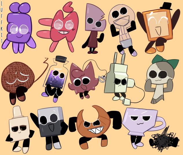 CFMOT characters in CRK art style!!