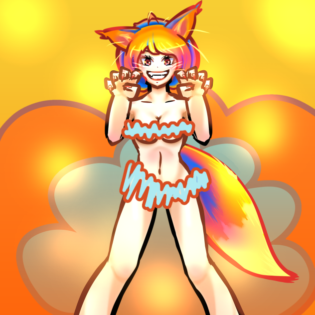 キツネ娘