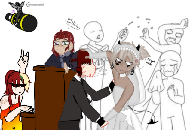 chaos wedding collab