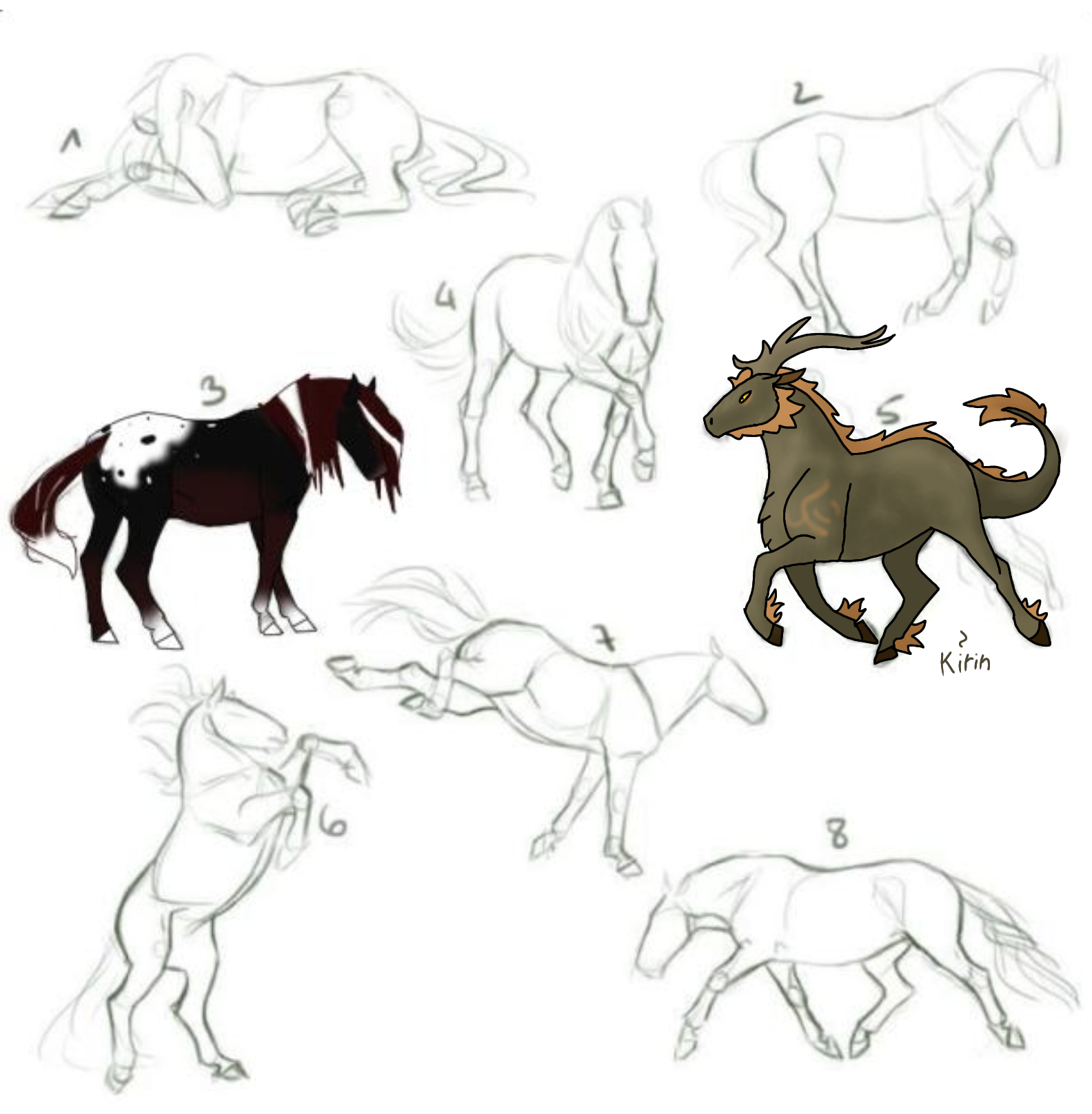 Horse Collab - ibisPaint