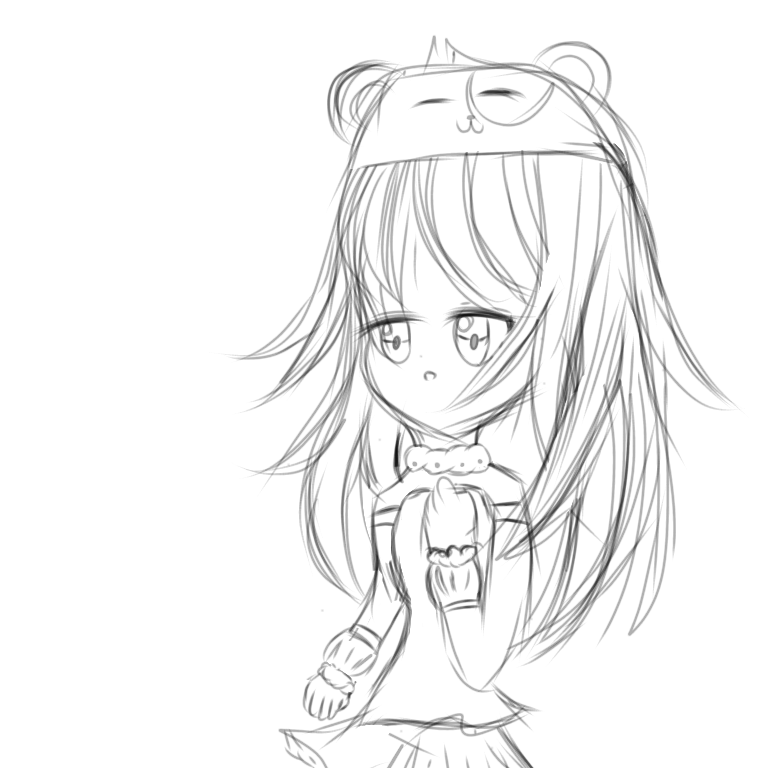 Pandachu Minecraft Coloring Ibispaint