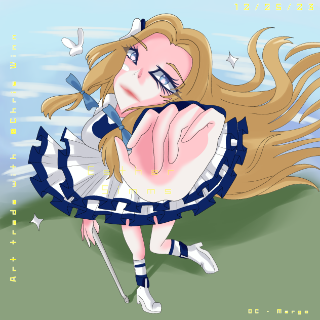 Art trade with @Chris Winn