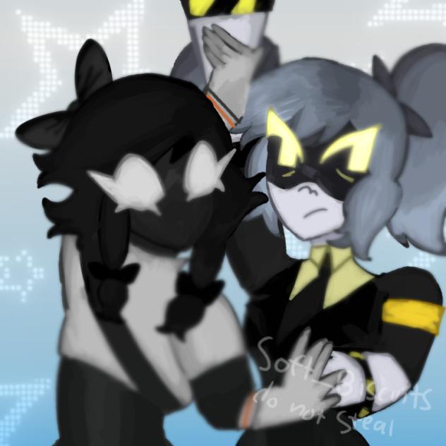 J x tessa fanart (murder drones)