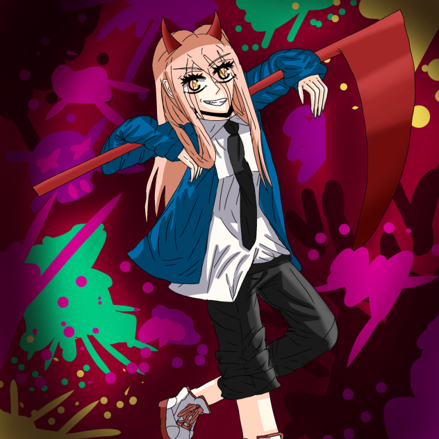 Power Fanart Chainsaw Man