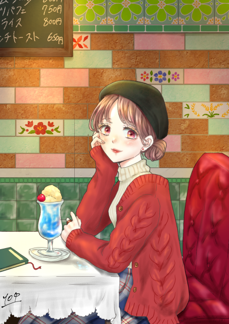 いつもの席で待ち合わせ