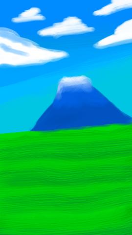 mountain - ibisPaint