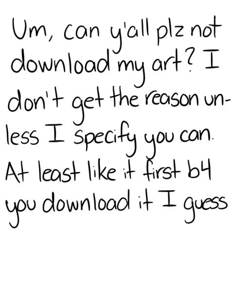 Don’t Download My Art