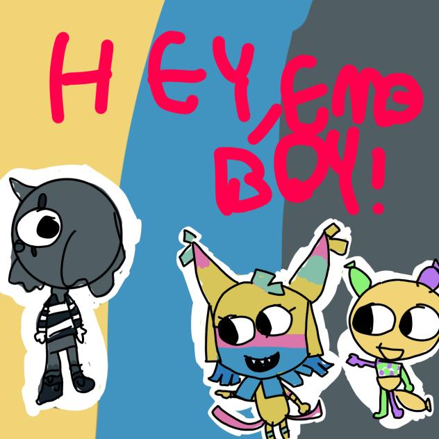 HEY EMO BOY 🖤