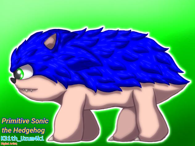 Primitive Sonic the Hedgehog
