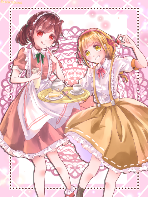 ｢おやつの時間だよ、お嬢様！｣