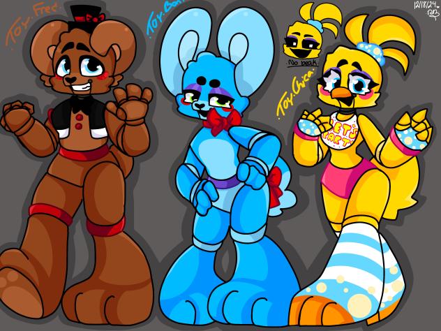 •FNAF 2 - Main Toys•