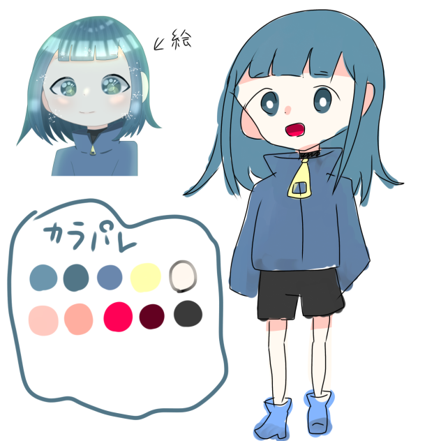 キャラデザ