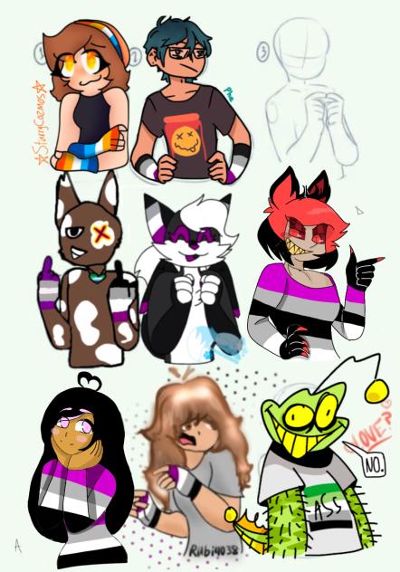 Aroace Sweater Collab UwU