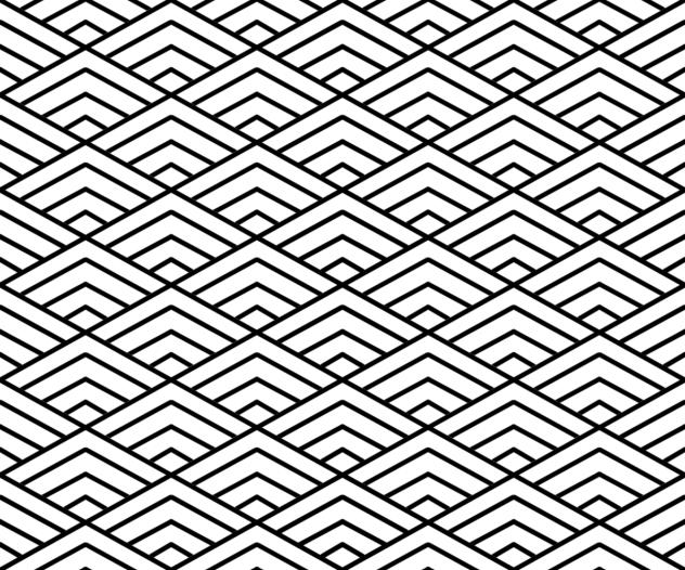 Hishi seigaiha pattern