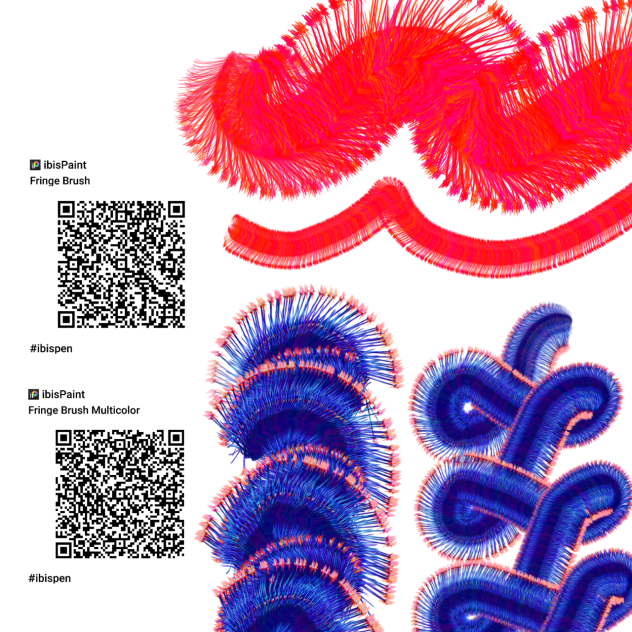 Fringe Frills Brushes