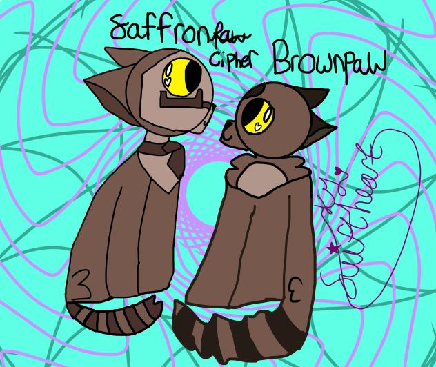 Saffaroncipher and Brownpaw (FLASH ⚠️!!)