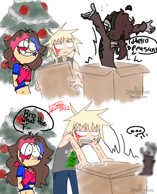 Christmas collab with some peeps