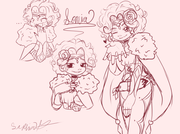 Sonia sketches