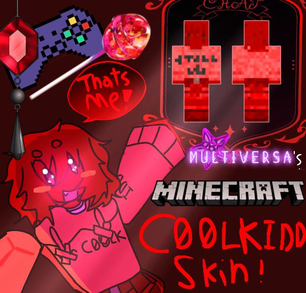MY MINECRAFT C00LKIDD SKIN OUT NOW