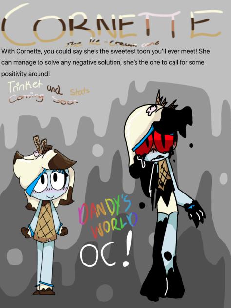 Dandy’s world OC Welcome Cornette