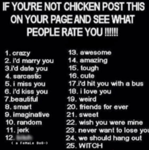 What do y’all think about me XD