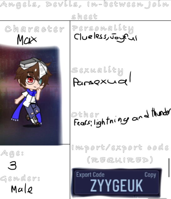 For Angels, Devils, in-between - ibisPaint