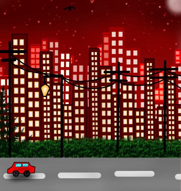 city view - ibisPaint
