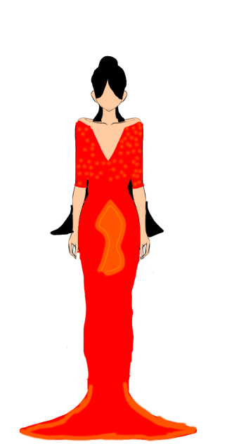 lava gown - ibisPaint