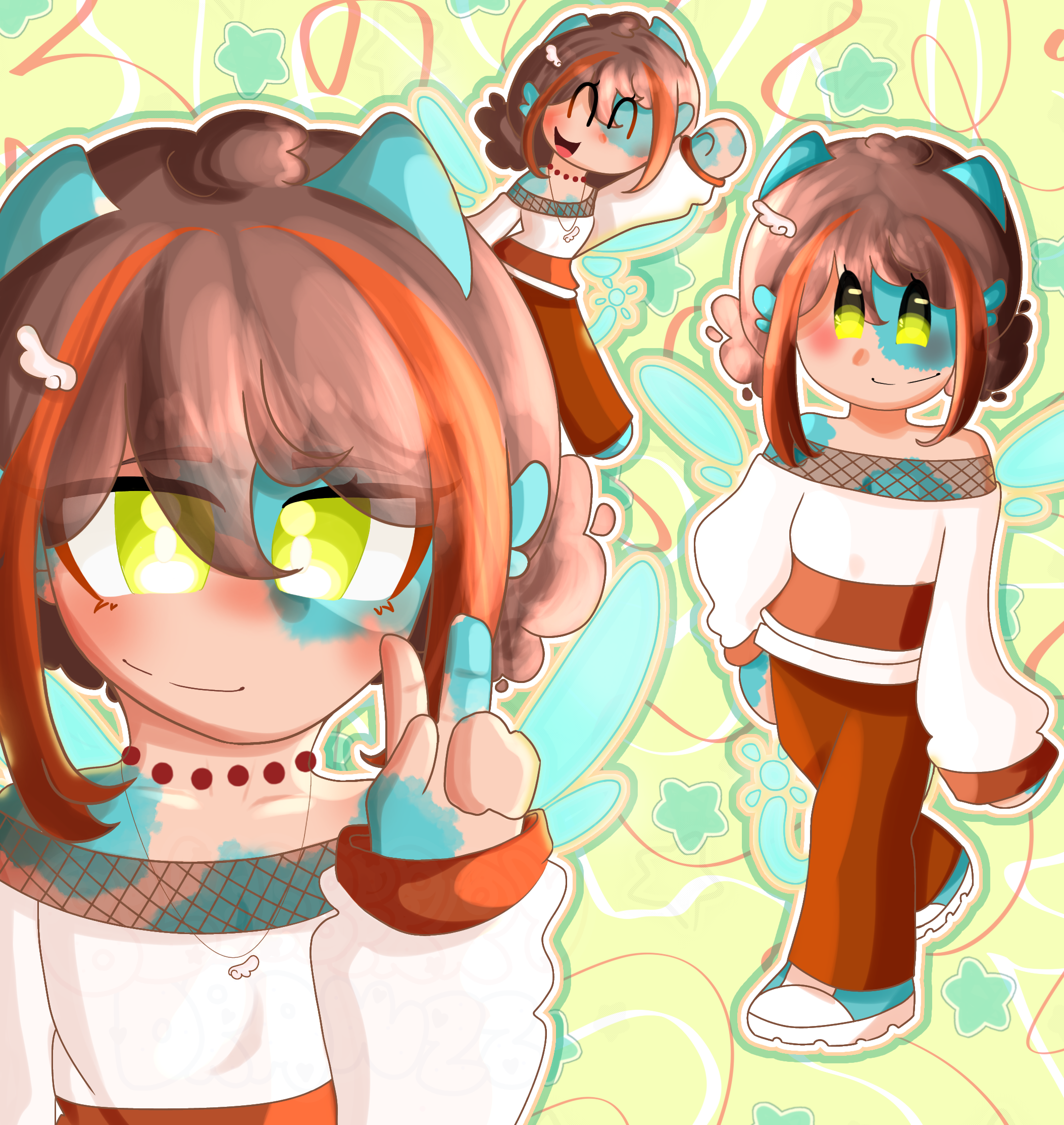 RANDOM OC I MADE X3 - ibisPaint