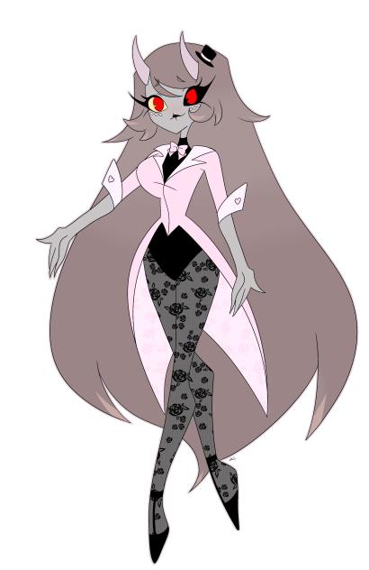 Hazbin OC take 2