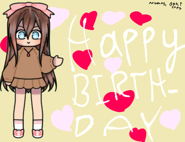 It’s my birthday!