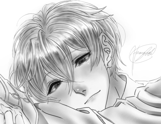 1st layer of shading