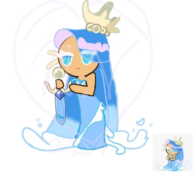 Sea fairy cookie