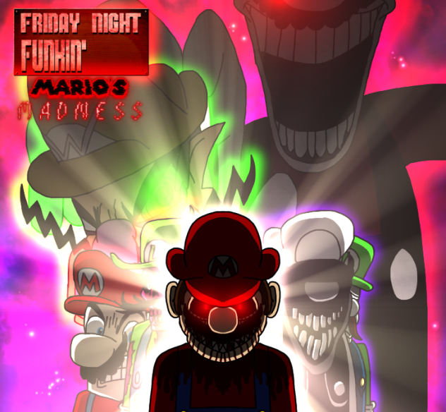 Friday Night Funkin’ Mario’s Madness😈👾
