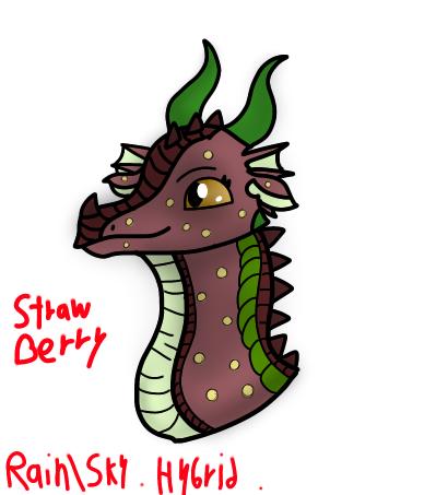 Wings of fire. StrawBerry.