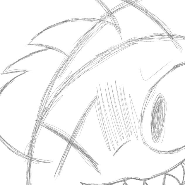 WIP of a random shrimpo drawing 😛