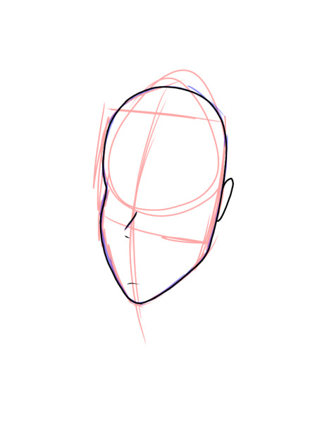 Male head base