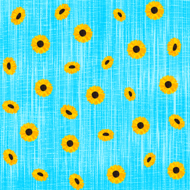 Sunflower Cloth Pattern 🌻