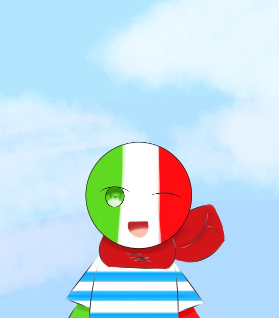 イタリア✨落書き