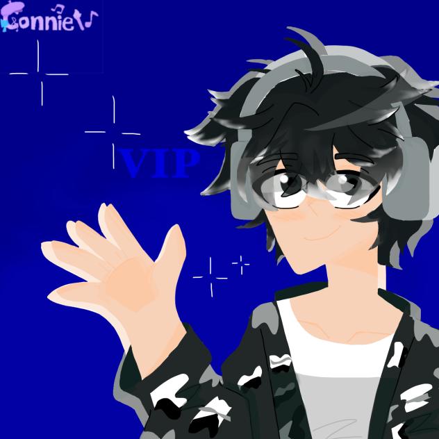 Draw my Roblox friend! 5 🎧🖤🩶🤍💙